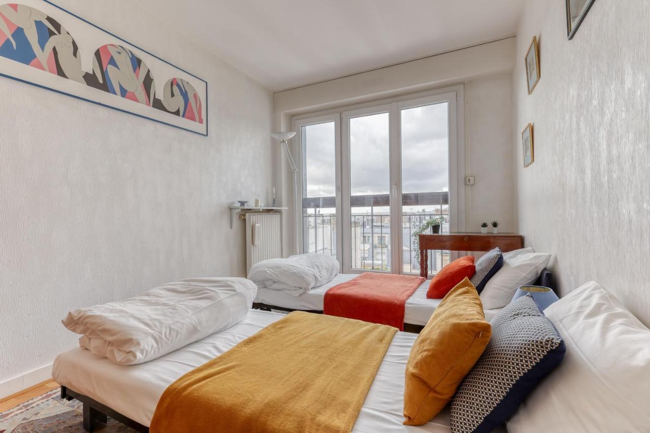 Large And Bright 2 Bdrs Flat With View - Paris 20 Apartment Ngoại thất bức ảnh