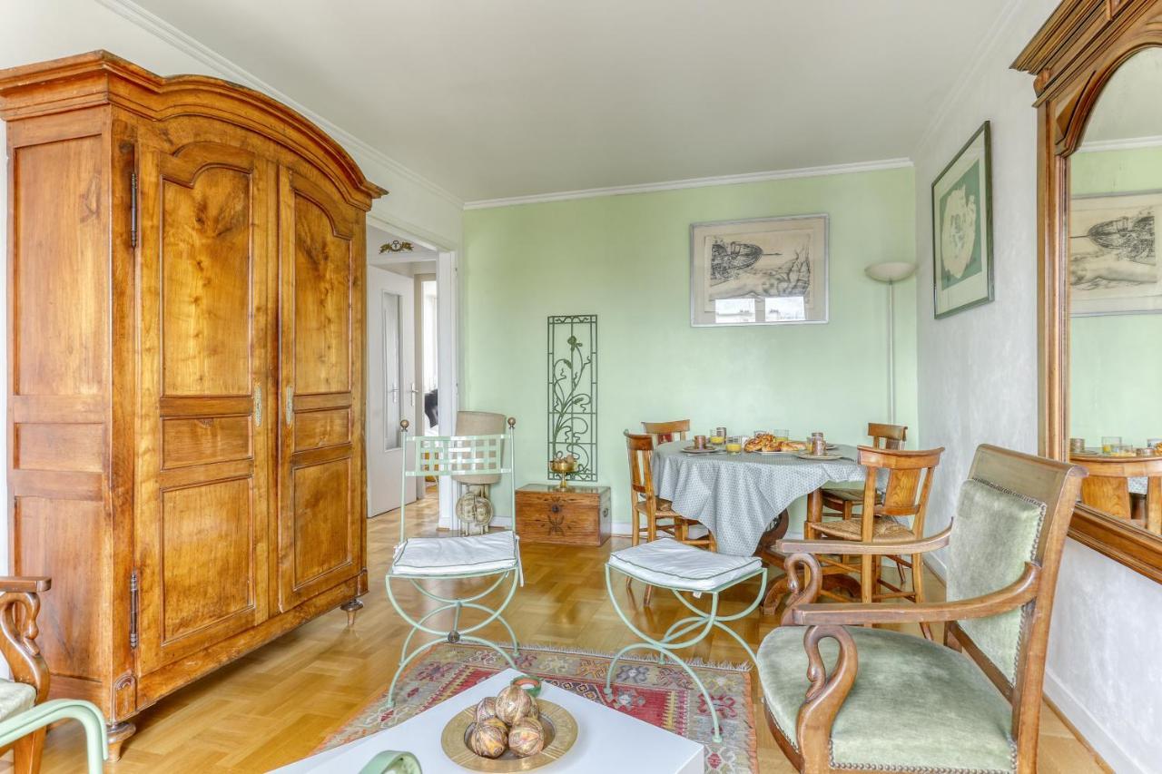 Large And Bright 2 Bdrs Flat With View - Paris 20 Apartment Ngoại thất bức ảnh