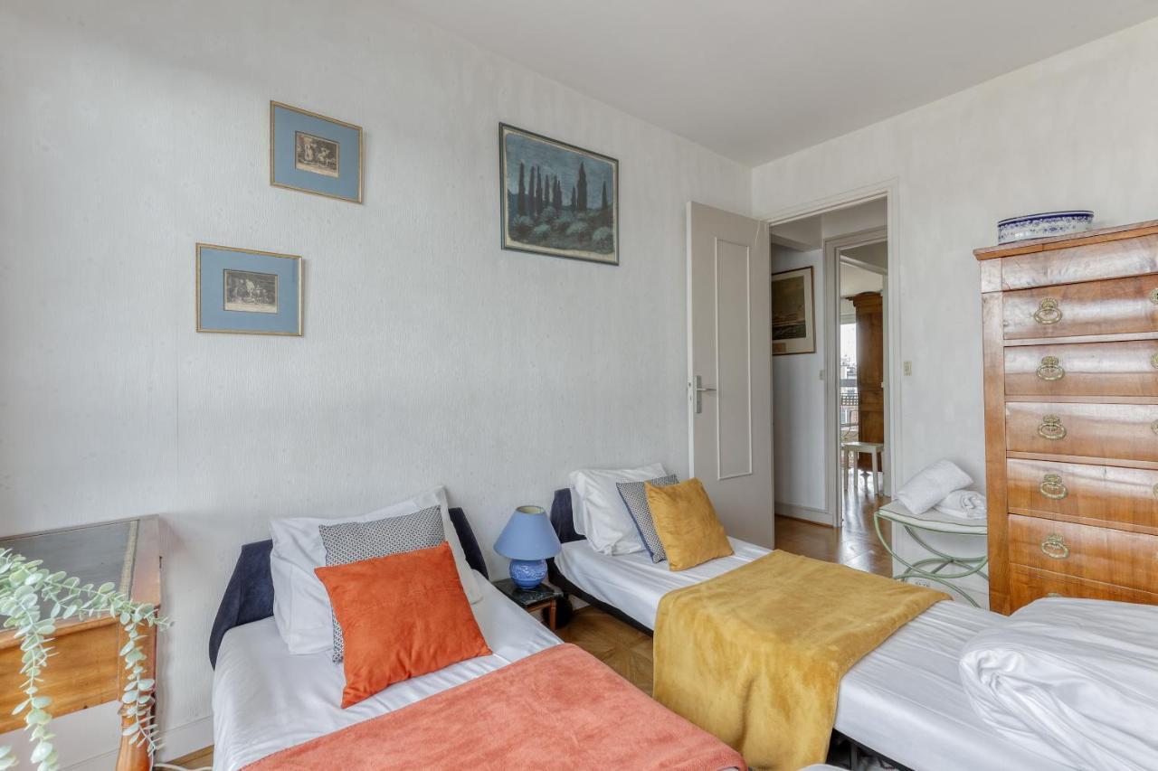 Large And Bright 2 Bdrs Flat With View - Paris 20 Apartment Ngoại thất bức ảnh
